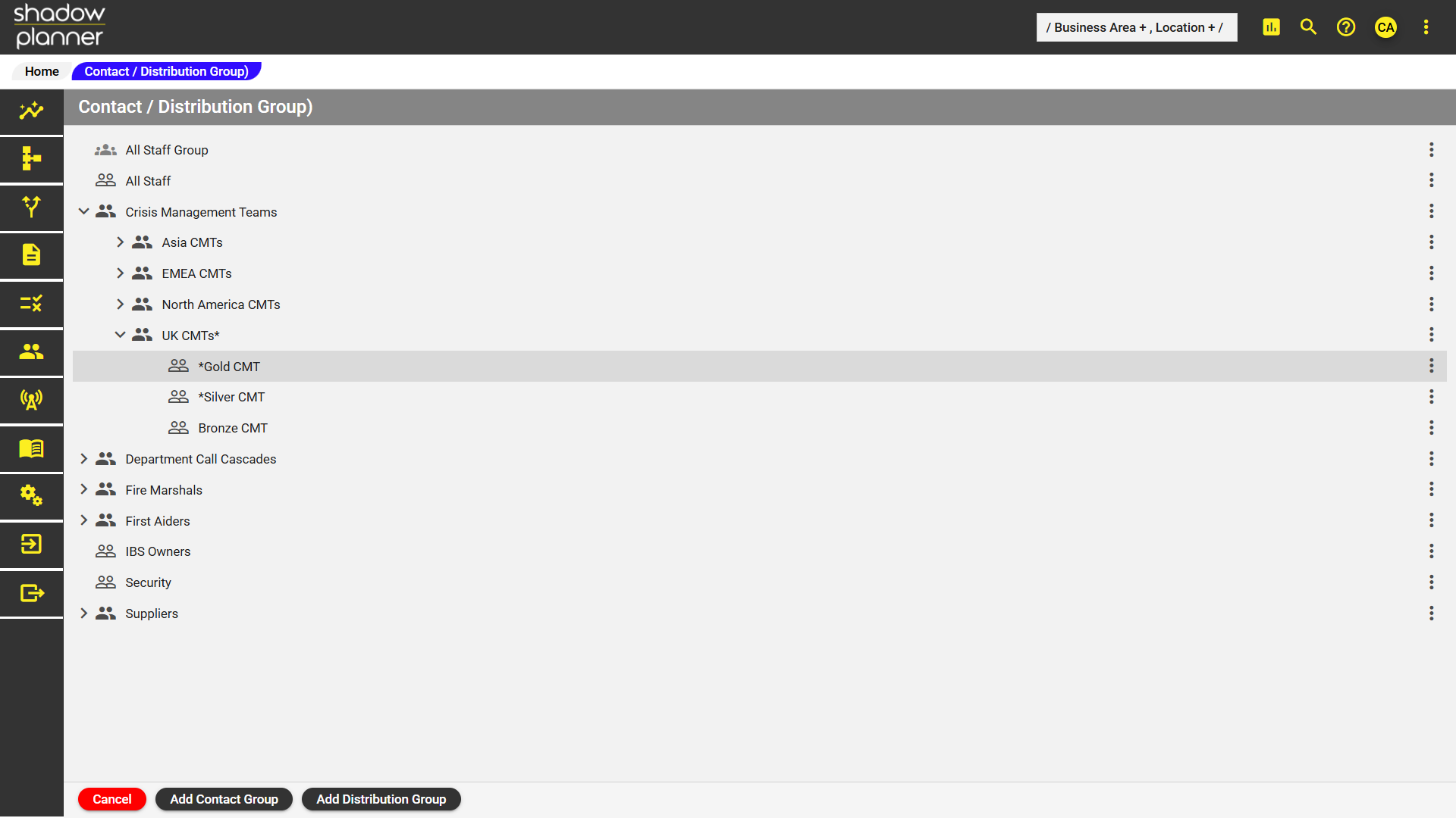 Our Platform – Contacts & Contact Groups - Image 1